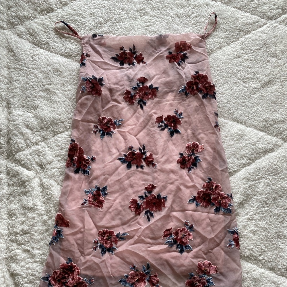 American Eagle Rose Minidress
